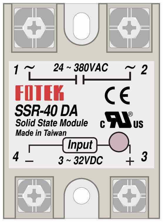 FOTEK SSR-40DA Solid State Relay